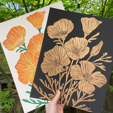 Load image into Gallery viewer, Golden Poppies | 11x14" Print