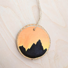 Load image into Gallery viewer, Painted Wood Slice Ornaments