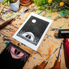 Load image into Gallery viewer, Camping Under the Stars | 5x7" Print