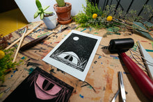 Load image into Gallery viewer, Camping Under the Stars | 5x7" Print