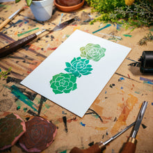 Load image into Gallery viewer, Succulent Trio | 5x7" Print