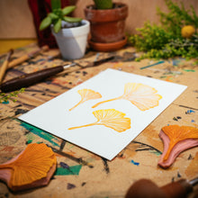 Load image into Gallery viewer, Ginkgo Trio | 5x7" Print