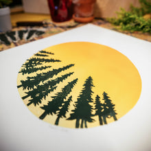 Load image into Gallery viewer, Twilight Trees | 11x14" Print