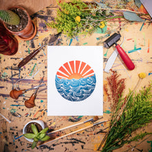 Load image into Gallery viewer, Ocean Sunset | 8x10" Print