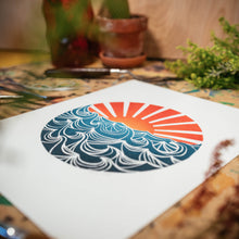 Load image into Gallery viewer, Ocean Sunset | 8x10" Print