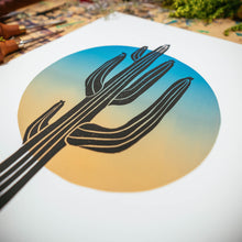 Load image into Gallery viewer, Solo Saguaro | 11x14" Print