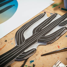 Load image into Gallery viewer, Solo Saguaro | 11x14" Print