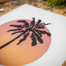 Load image into Gallery viewer, Sunset Palm | 11x14" Print
