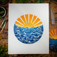 Load image into Gallery viewer, Ocean Sunrise | 8x10&quot; Print
