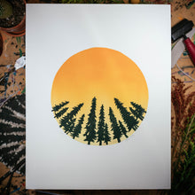 Load image into Gallery viewer, Twilight Trees | 11x14&quot; Print
