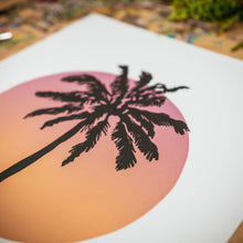 Load image into Gallery viewer, Sunset Palm | 11x14&quot; Print

